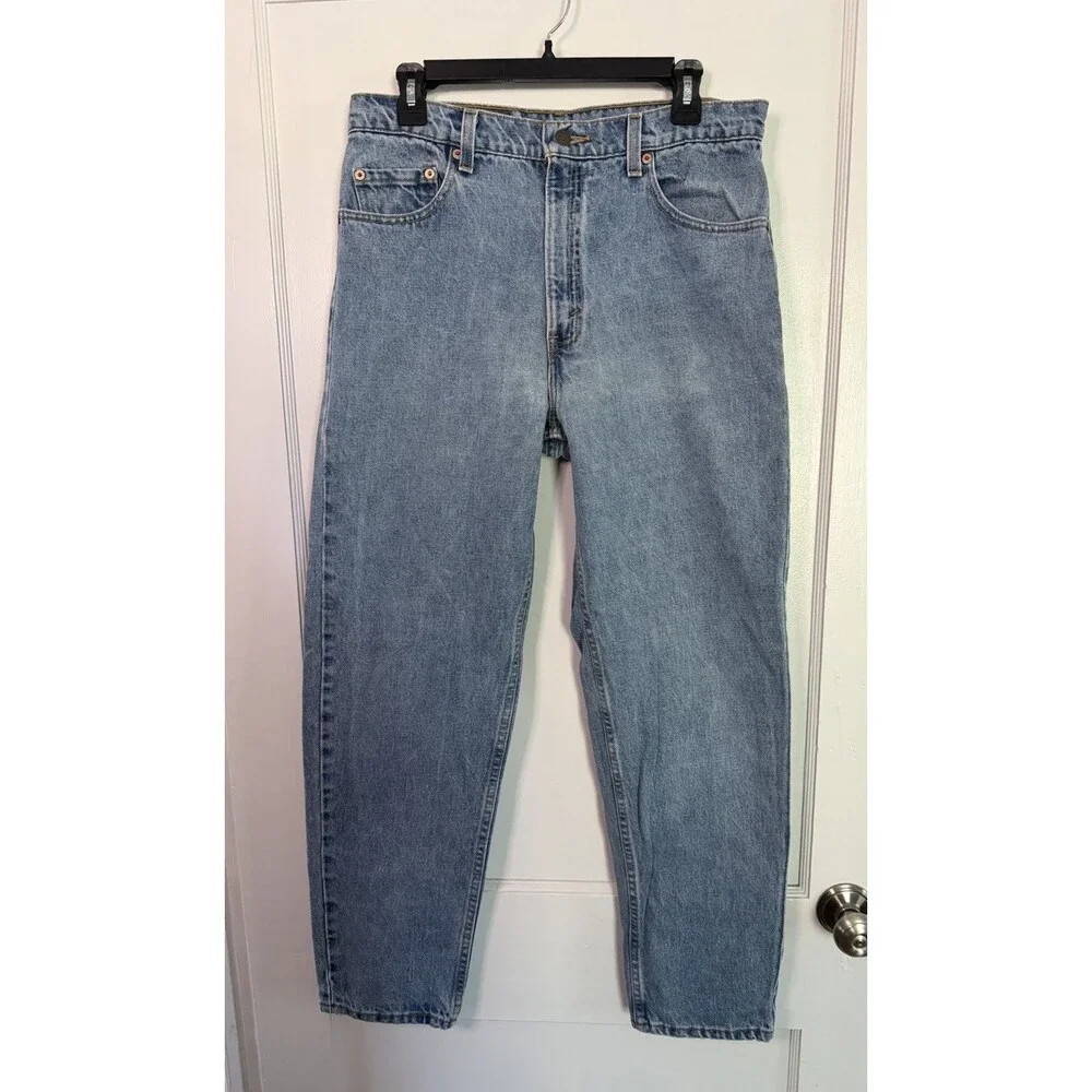 Vintage 1996 Levi's 550 USA Made Jeans Mens 34x30 Relaxed Tapered 550-4891